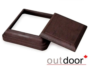 Комплект "Крышка и Юбка" ДПК Outdoor, темно-коричневый (коллекция 2)