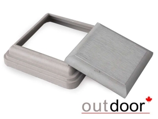 Комплект "Крышка и Юбка" ДПК Outdoor, браш серый микс