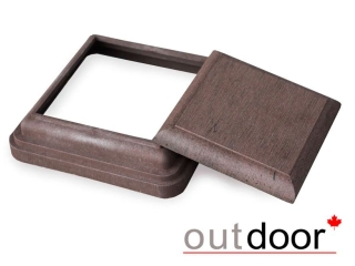 Комплект "Крышка и Юбка" ДПК Outdoor, браш коричневый микс