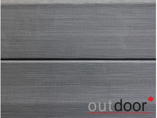 Доска заборная Ромбус ДПК Outdoor 122*22*3000 мм. браш черная