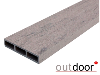 Доска заборная ДПК Outdoor 115*22*3000 мм. STORM GREY серая микс