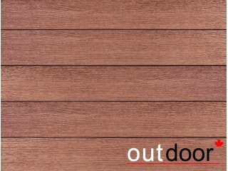Доска ДПК Outdoor 115*22*3000 мм. STORM BROWN коричневая микс
