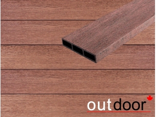 Доска ДПК Outdoor 115*22*3000 мм. STORM BROWN коричневая микс