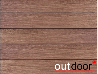 Доска заборная ДПК Outdoor 115*22*4000 мм. STORM BROWN коричневая микс