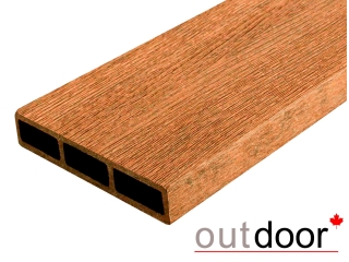 Доска ДПК Outdoor 115*22*3000 мм. STORM дуб