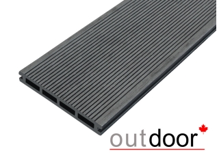 Террасная доска ДПК Outdoor 3D 150*20*3000 мм. HAVANA/вельвет графит