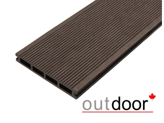 Террасная доска ДПК Outdoor 3D 150*20*3000 мм. HAVANA/вельвет мореный дуб