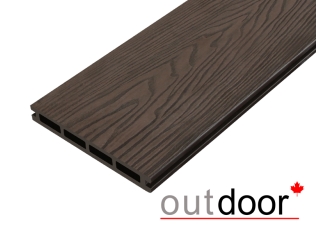 Террасная доска ДПК Outdoor 3D 150*20*3000 мм. HAVANA/вельвет мореный дуб