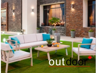 Комплект мебели OUTDOOR Орландо (3-местный диван, 2 кресла, кофейный стол), лайт беж