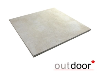 Плитка из керамогранита OUTDOOR, 600*600*20мм, белая ales
