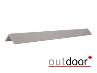 Угол завершающий ДПК Outdoor 53*53*2900 мм. шлифованный STORM/OLD WOOD GREY серый
