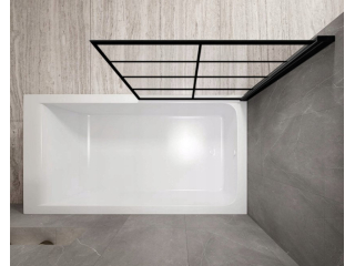 Шторка на ванную Rea Lagos-1 Fix 80 K4561