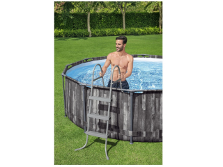 Каркасный бассейн Bestway Wood Style 5614Z с фильтром
