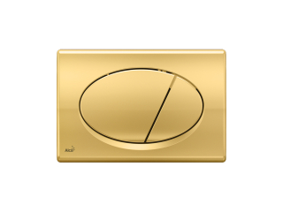 Кнопка управления AlcaPlast золото глянцевое M75