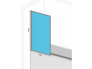 Шторка на ванную Rea Lagos 70 K7632
