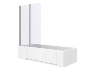 Шторка на ванную Rea Agat 2-80 W0700