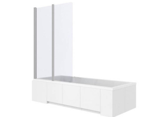 Шторка на ванную Rea Agat 2-80 W0700